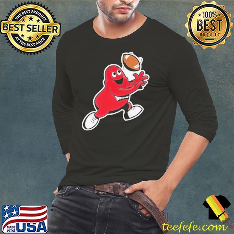 Big Red Wide Receiver Shirt Long Sleeve Tee Big Red Wide Receiver Shirt Long Sleeve Tee
