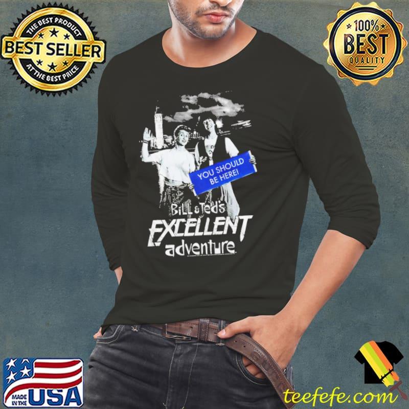 Bill And Ted’s Excellent Adventure Vintage Movie s Long Sleeve Tee Bill And Ted’s Excellent Adventure Vintage Movie s Long Sleeve Tee