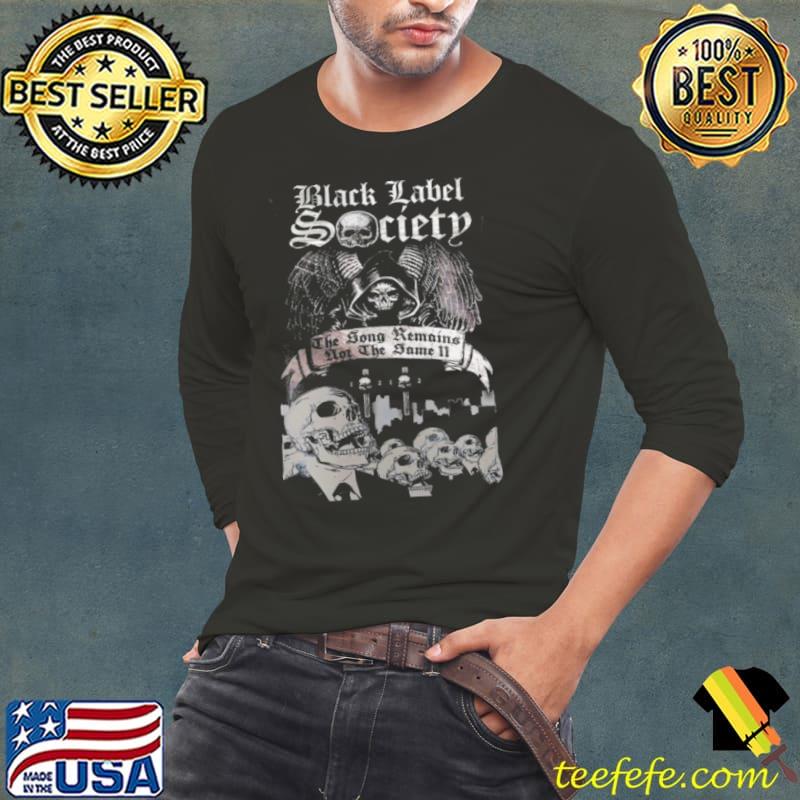 Black Label Society The Song Remains Not The Same s Long Sleeve Tee Black Label Society The Song Remains Not The Same s Long Sleeve Tee
