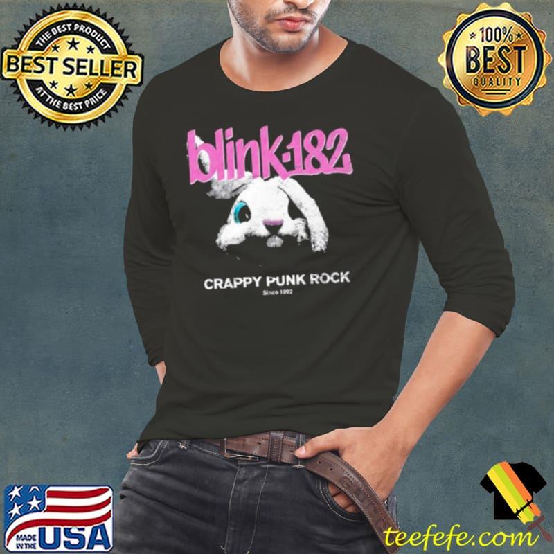 Blink 182 Bunny Crappy Punk Rock 2023 softstyle Shirt Long Sleeve Tee Blink 182 Bunny Crappy Punk Rock 2023 softstyle Shirt Long Sleeve Tee
