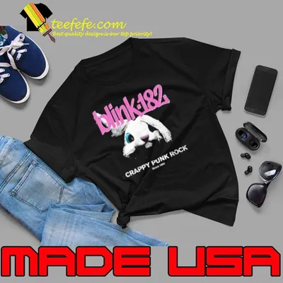 Blink 182 Bunny Crappy Punk Rock 2023 softstyle Shirt