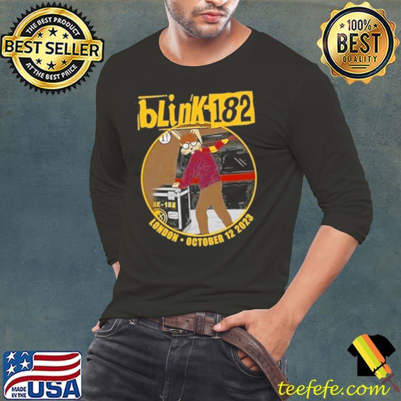 Blink 182 London The O2 12 Oct 2023 Shirt Long Sleeve Tee Blink 182 London The O2 12 Oct 2023 Shirt Long Sleeve Tee