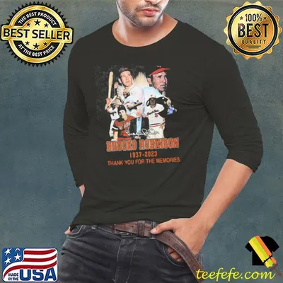 Brocks Robinson 1937 2023 Thank You For The Memories Shirt