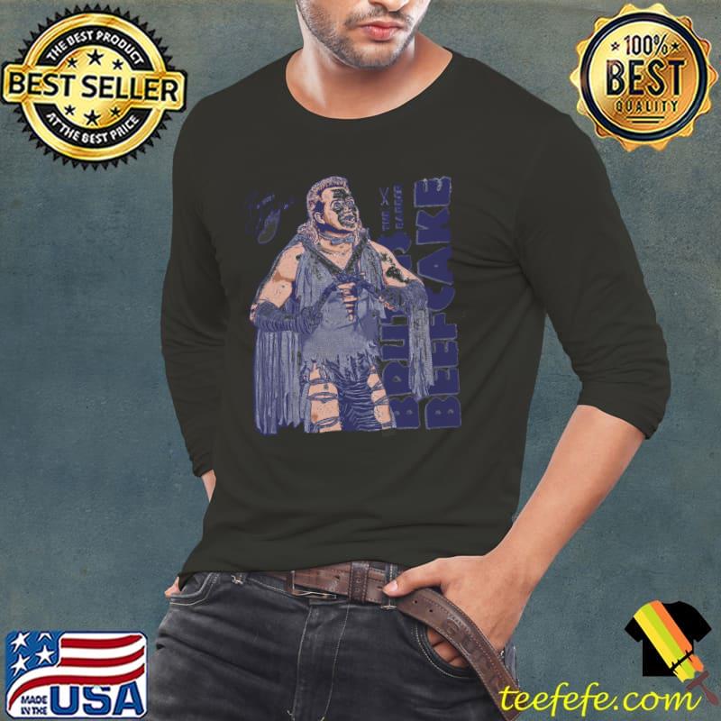 Brutus Beefcake professional wrestler The Barber Signature T-Shirt Long Sleeve Tee Brutus Beefcake professional wrestler The Barber Signature T-Shirt Long Sleeve Tee