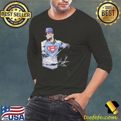 Bryce Harper Philadelphia Phillies Superman Bryce Player Signature shirt