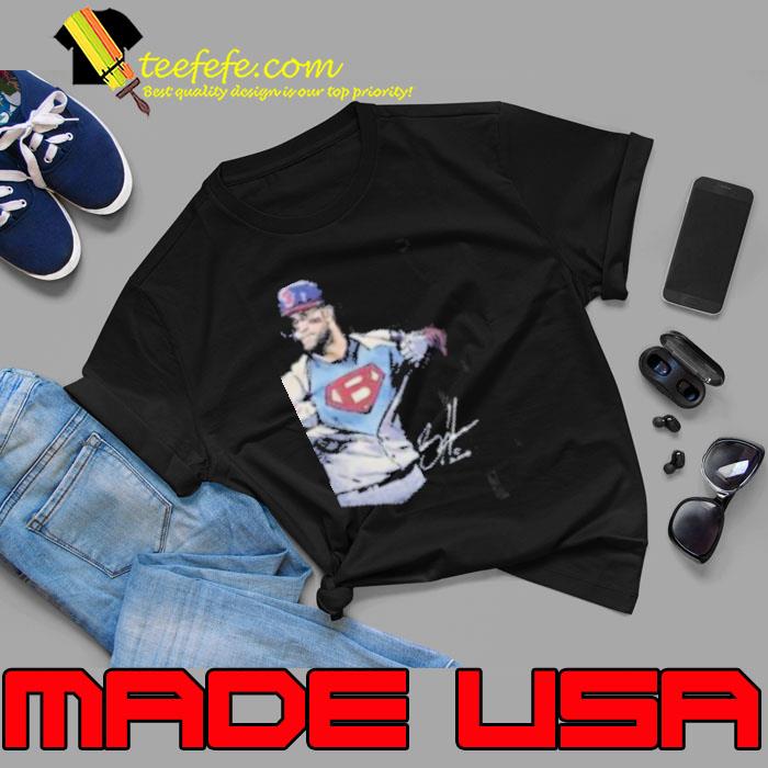 Bryce Harper Philadelphia Phillies Superman Bryce Player Signature s Unisex Bryce Harper Philadelphia Phillies Superman Bryce Player Signature s Unisex