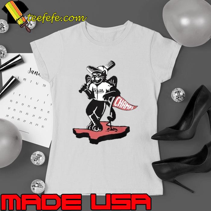 Caleb Bisonball Texas Champs Mascot s Ladies tee Caleb Bisonball Texas Champs Mascot s Ladies tee