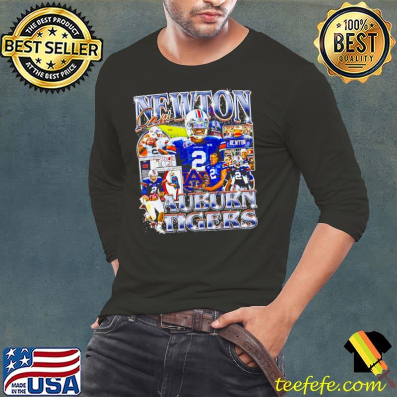 Cam Newton Auburn Tigers Style 90s Football Vintage Shirt Long Sleeve Tee Cam Newton Auburn Tigers Style 90s Football Vintage Shirt Long Sleeve Tee