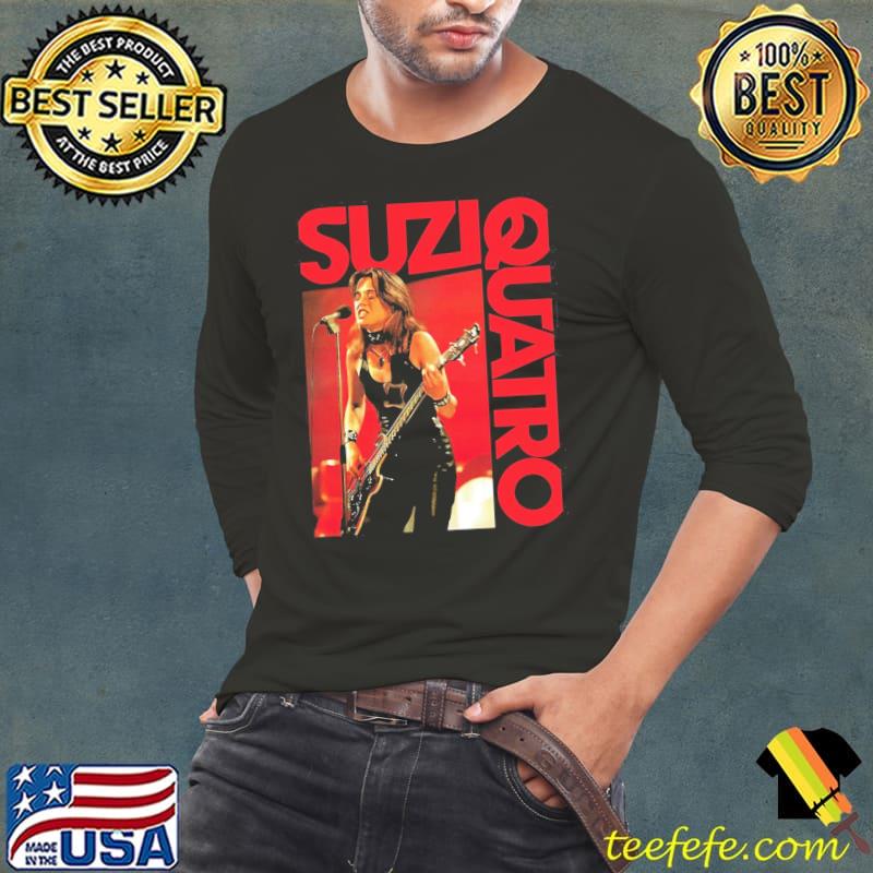 Can The Can Suzi Quatro Shirt Long Sleeve Tee Can The Can Suzi Quatro Shirt Long Sleeve Tee