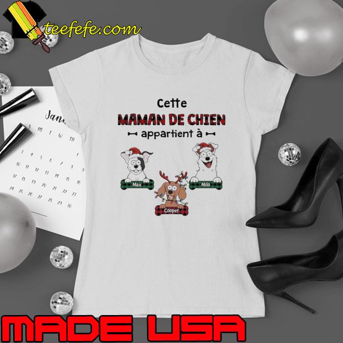 Cette maman de chien appartient à dogs s Ladies tee Cette maman de chien appartient à dogs s Ladies tee