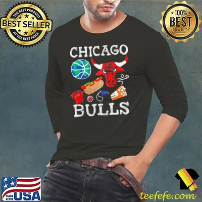 Chicago Bulls NBA x MARKET Claymation Shirt