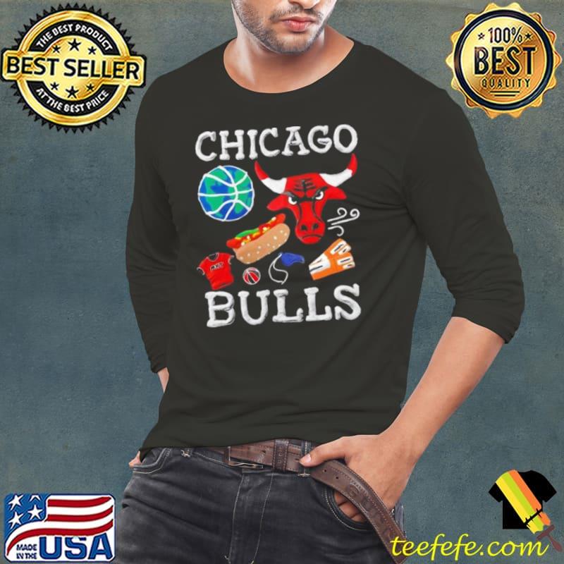 Chicago Bulls NBA x MARKET Claymation Shirt