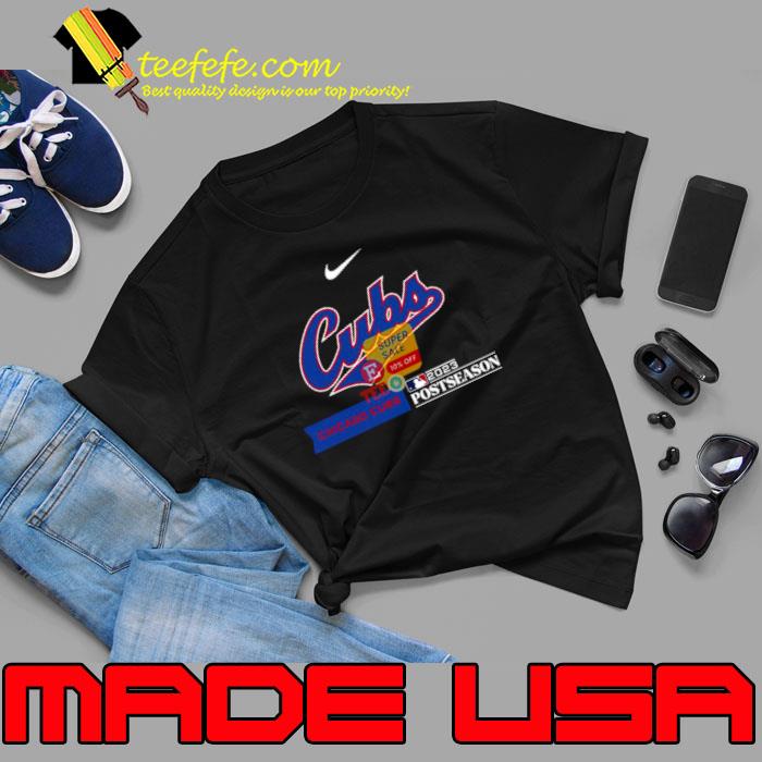 Chicago Cubs Nike 2023 Postseason shirt