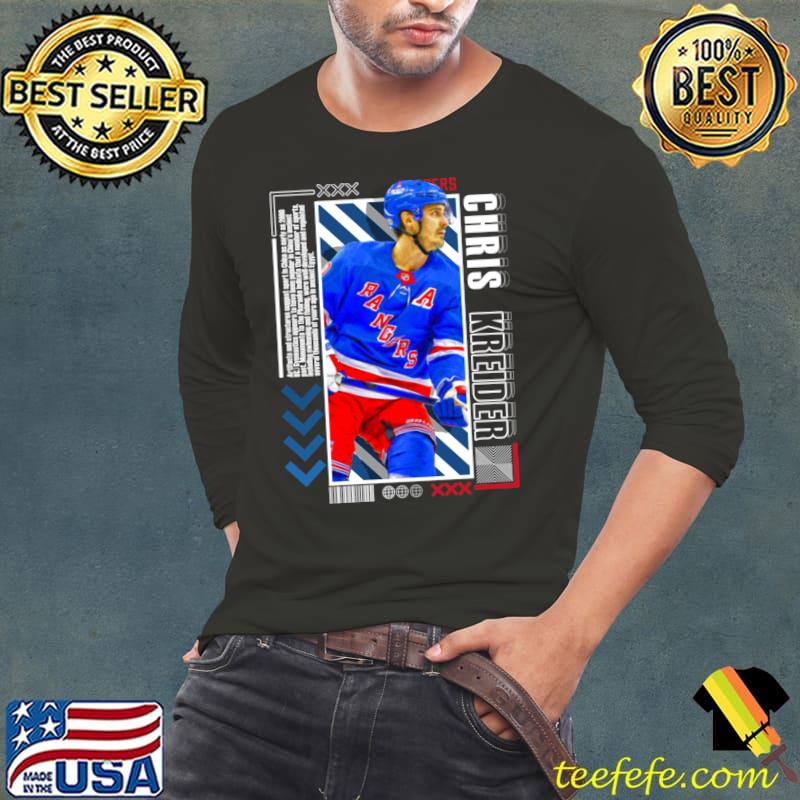 Chris Kreider American professional ice hockey winger and alternate captain Rangers T-Shirt
