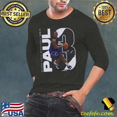 Chris Paul Golden State Stretch Signature American professional basketball T-Shirt