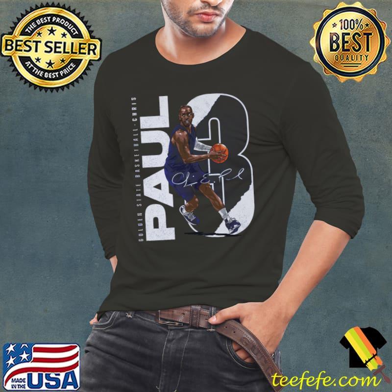 Chris Paul Golden State Stretch Signature American professional basketball T-Shirt