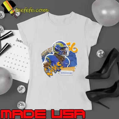 Christian Rozeboom American football linebacker for the Los Angeles Rams NFL T-Shirt
