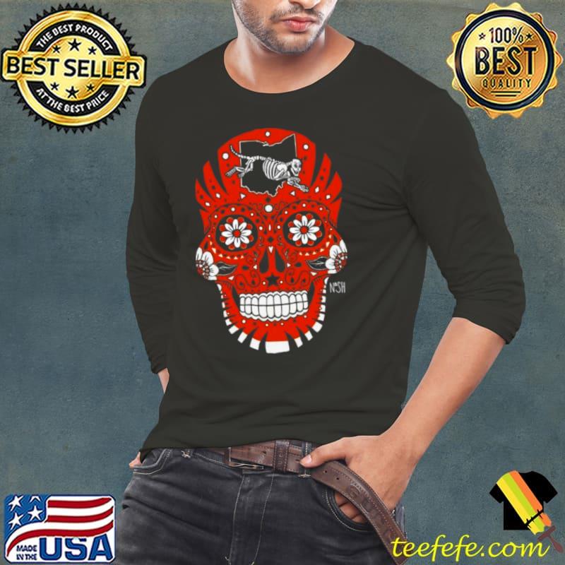 Cincinnati Bengals Sugar Skull Shirt