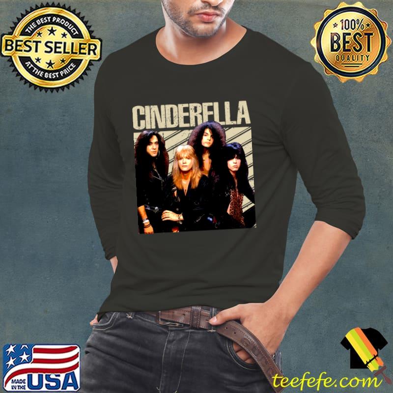 Cinderellas's Rock & Roll Ballads Concert Wear American Rock Band 1983 T-Shirt Long Sleeve Tee Cinderellas's Rock & Roll Ballads Concert Wear American Rock Band 1983 T-Shirt Long Sleeve Tee