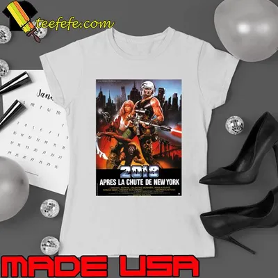 Classic Science Fiction Movie Poster 2019 After the Fall of New York T-Shirt