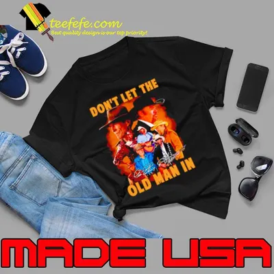 Clint Eastwood don’t let the old man in signature shirt