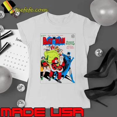Comics Seasons Greetings From And Robin Christmas shirt