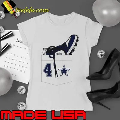 Dak Prescott Dallas Cowboys Jordan Brand Shoe Schedule shirt