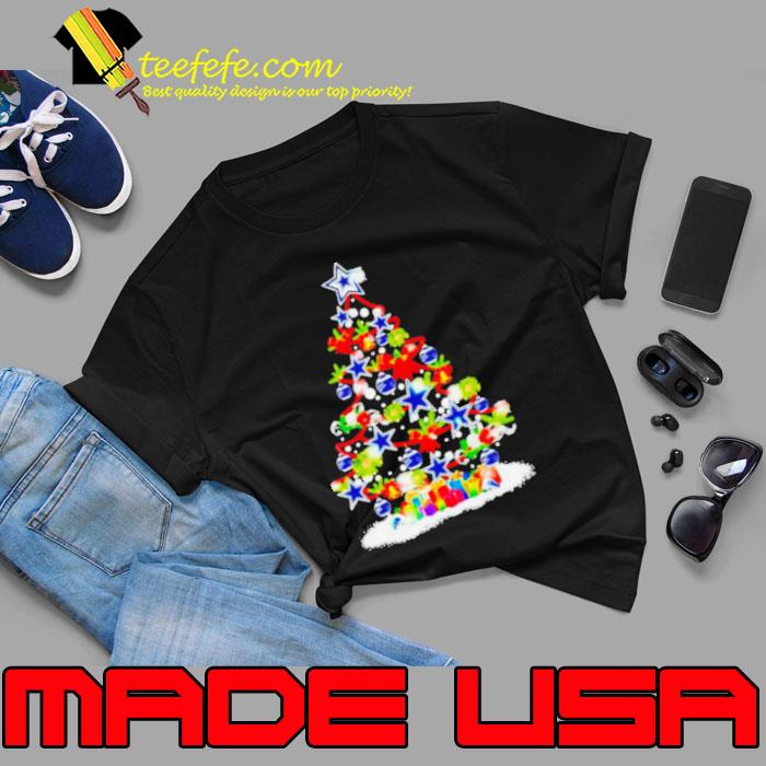 Dallas Cowboys Christmas tree shirt