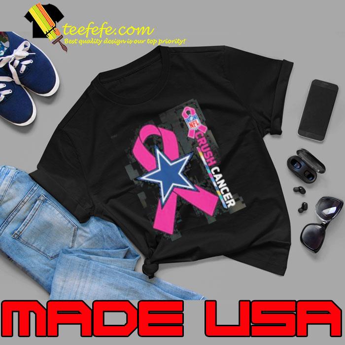 Dallas Cowboys Crusgh Cancer shirt Dallas Cowboys Crusgh Cancer shirt