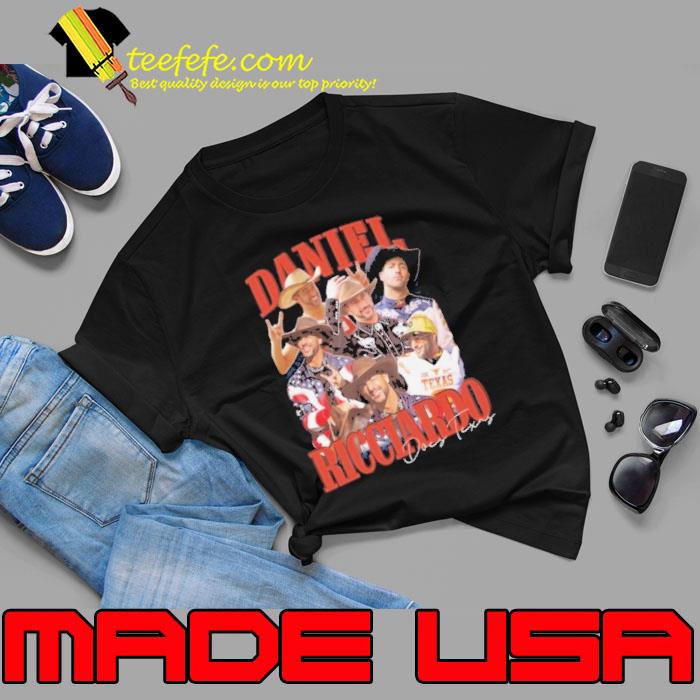 DANIEL RICCIARDO TEXAS Formula 1 t shirt