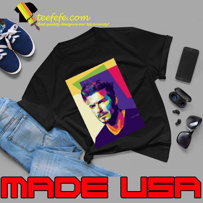 David Beckham In Wpap shirt