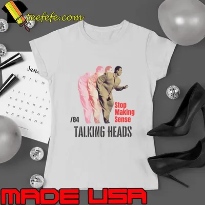 David Byrne Stop Making Sense Talking Heads T-Shirt