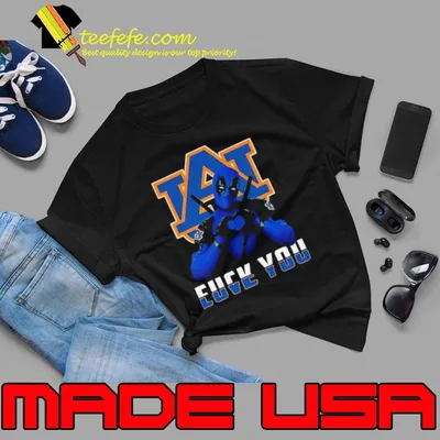 Deadpool Auburn Tigers Love You and Fuck Your Shirt