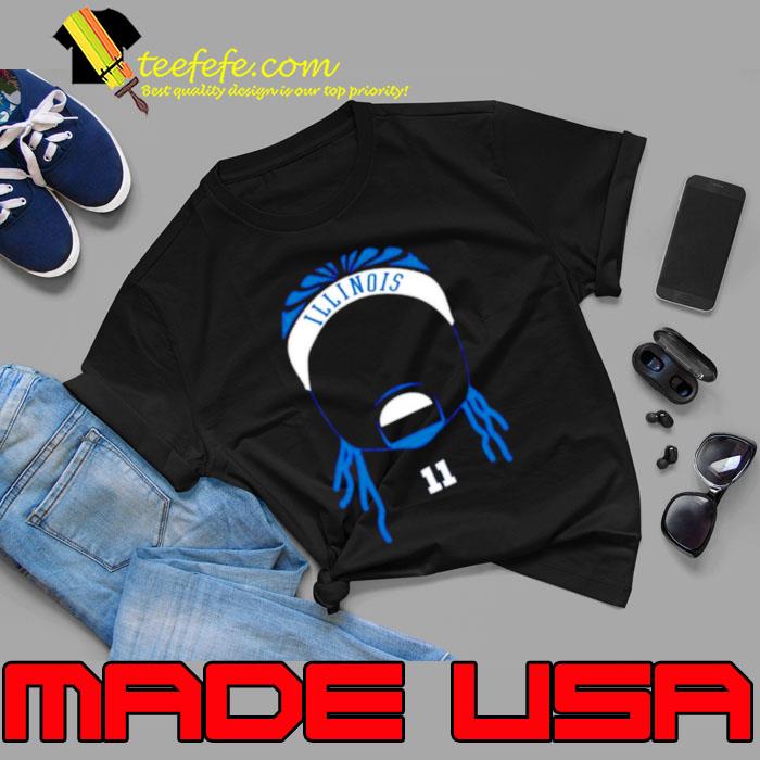 Dee Brown Illinois 11 shirt