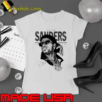 Deion Sanders American football coach and former professional football signature T-Shirt