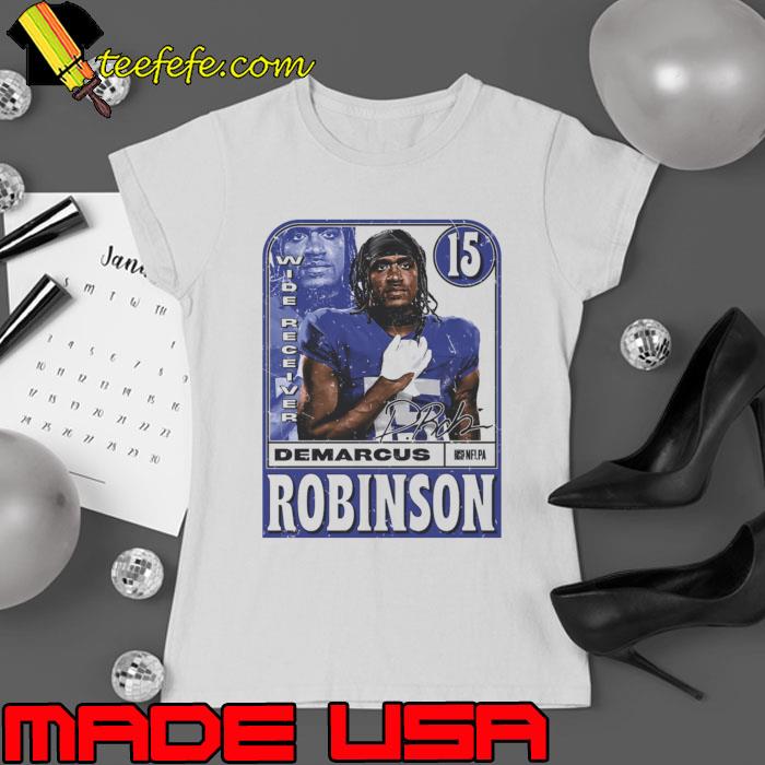 Demarcus Robinson Los Angeles R Card American football wide receiver T-Shirt