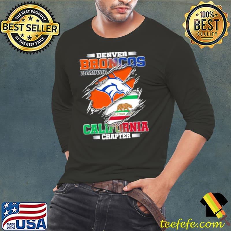 Denver Broncos Territory California Chapter Shirt Long Sleeve Tee Denver Broncos Territory California Chapter Shirt Long Sleeve Tee