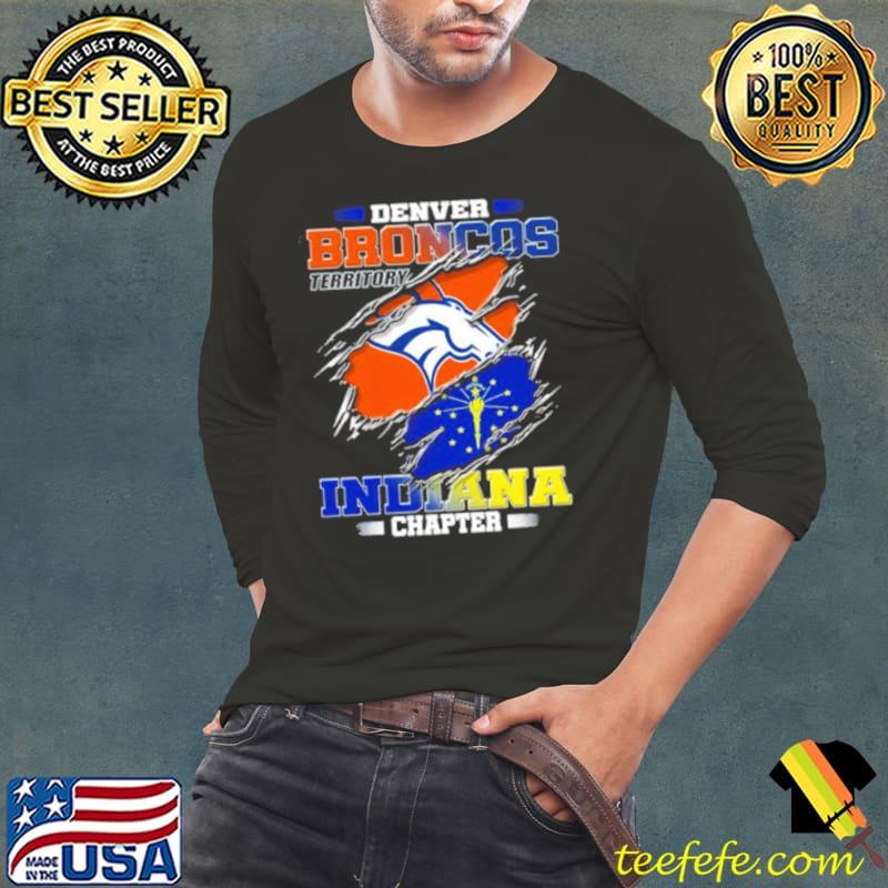 Denver Broncos Territory Indiana Chapter Shirt Long Sleeve Tee Denver Broncos Territory Indiana Chapter Shirt Long Sleeve Tee