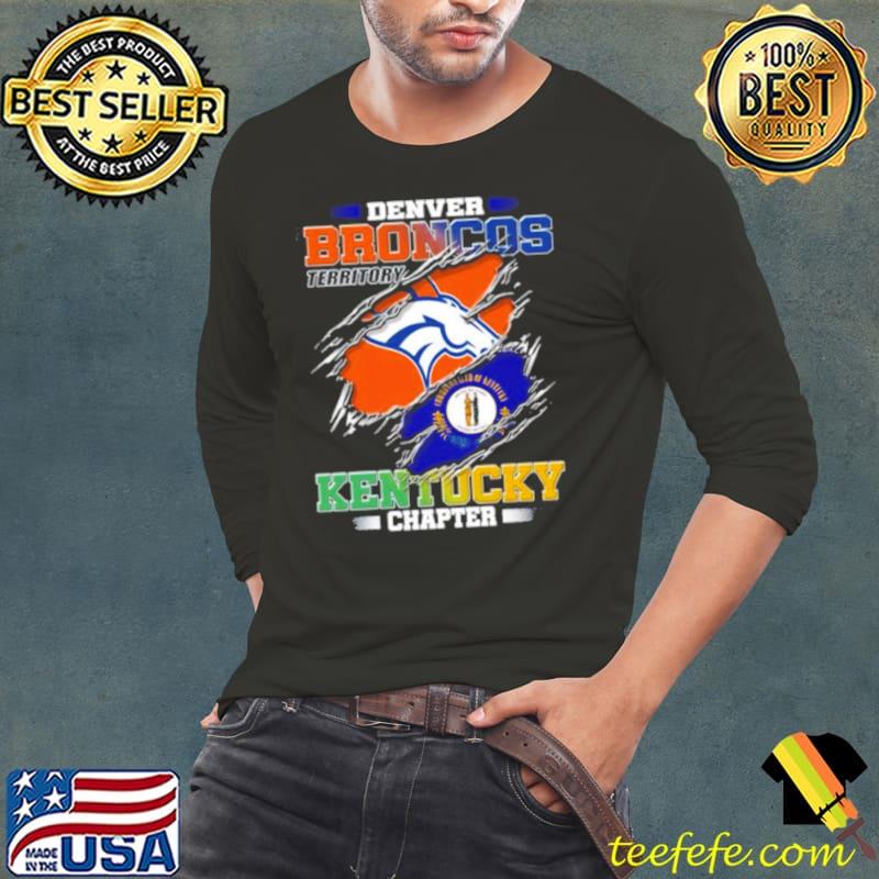 Denver Broncos Territory Kentucky Chapter Shirt Long Sleeve Tee Denver Broncos Territory Kentucky Chapter Shirt Long Sleeve Tee
