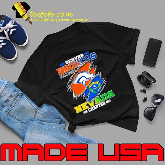 Denver Broncos Territory Nevada Chapter Shirt Denver Broncos Territory Nevada Chapter Shirt