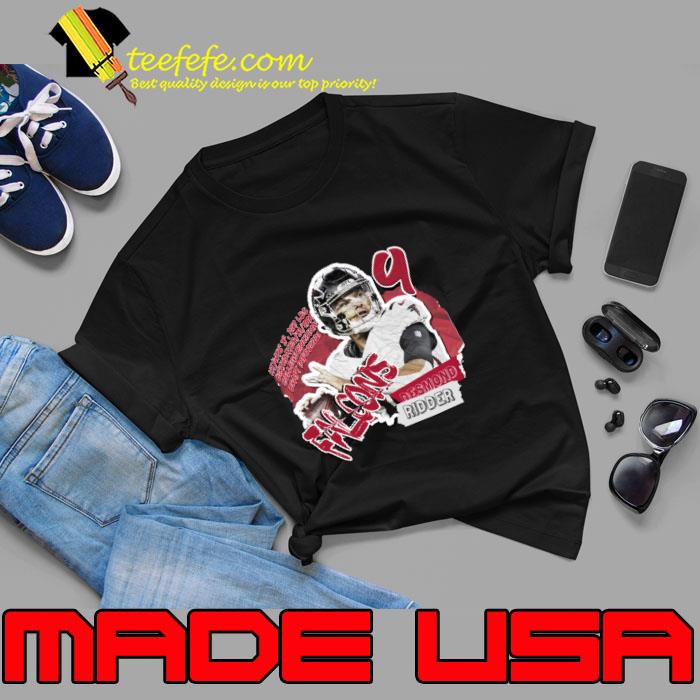 Desmond Ridder American football quarterback for the Atlanta Falcons NFL T-Shirt Desmond Ridder American football quarterback for the Atlanta Falcons NFL T-Shirt