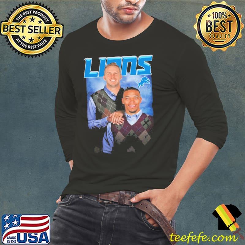 Detroit Lions connor joe and austin gomber s Long Sleeve Tee Detroit Lions connor joe and austin gomber s Long Sleeve Tee