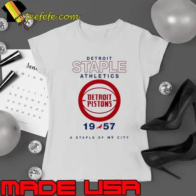 Detroit Pistons NBA x Staple Home Team Since 1957 Shirt