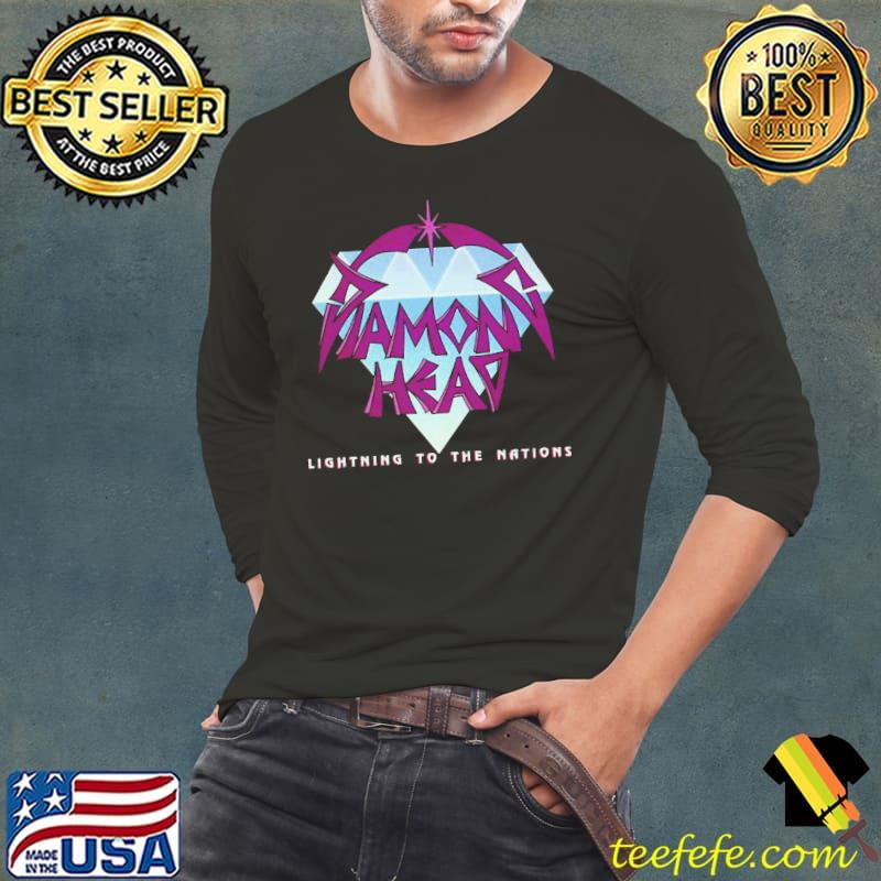 Diamond Head Lightning To The Nations October 3 1980 Metallica’s Shirt Long Sleeve Tee Diamond Head Lightning To The Nations October 3 1980 Metallica’s Shirt Long Sleeve Tee
