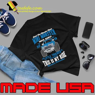Doin' The Monster Mash Mini Monster Truck Maniac This My Ride T-Shirt