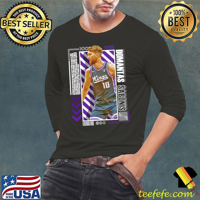 Domantas Sabonis Lithuanian-American professional basketball player T-Shirt Long Sleeve Tee Domantas Sabonis Lithuanian-American professional basketball player T-Shirt Long Sleeve Tee