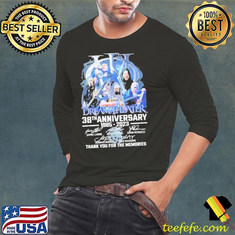 dream Theater 38th Anniversary 1985 – 2023 Thank You For The Memories Shirt Long Sleeve Tee dream Theater 38th Anniversary 1985 – 2023 Thank You For The Memories Shirt Long Sleeve Tee