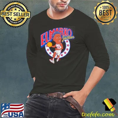 Elmarko Jackson Kansas Jayhawks vintage shirt