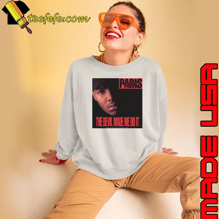 Eminem Wears Paris The Devil Made Me Do It Shirt Eminem Wears Paris The Devil Made Me Do It Shirt