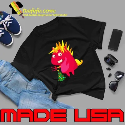 Evil Unicorn With Christmas Tree shirt